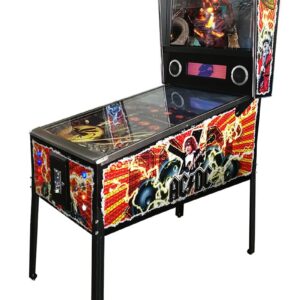 Virtual Pinball Machine with AC/DC graphics