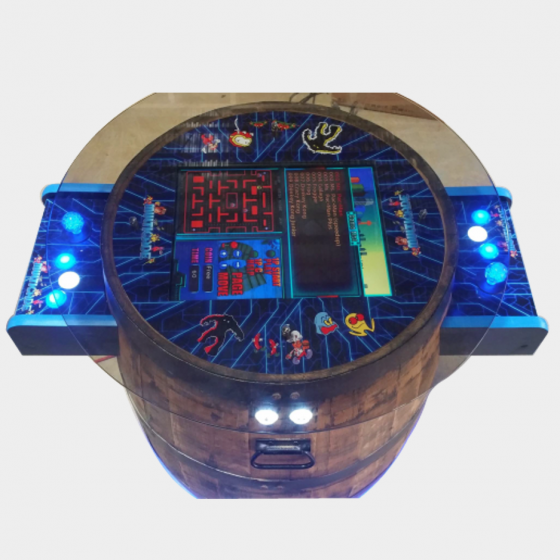 Bourbon Barrel Arcade Machine Custom Multicades