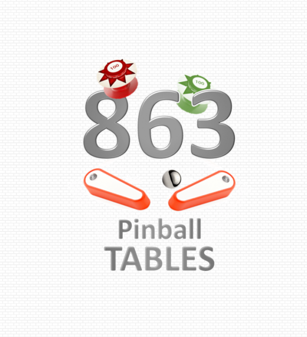 863 in 1 Virtual Pinball Game List