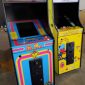 Upright single player multicades with pacman wraps